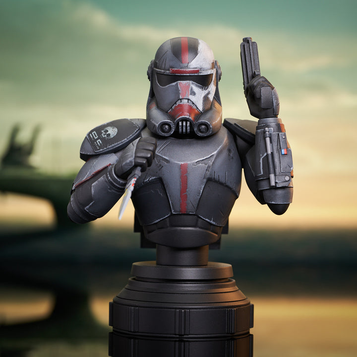 Star Wars The Bad Batch Hunter 1/7 Scale Limited Edition Bust