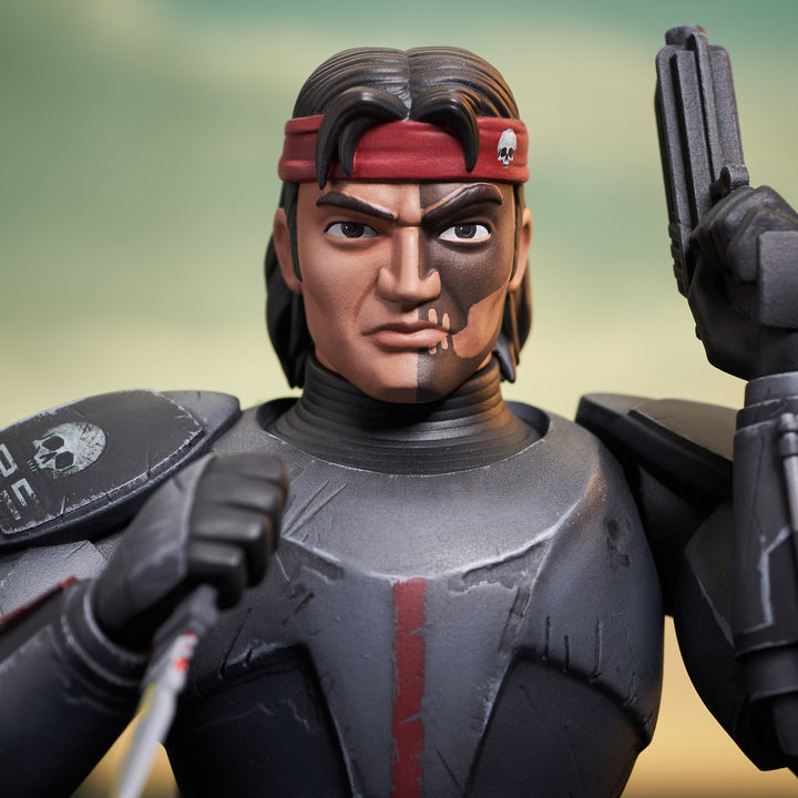 Star Wars The Bad Batch Hunter 1/7 Scale Limited Edition Bust
