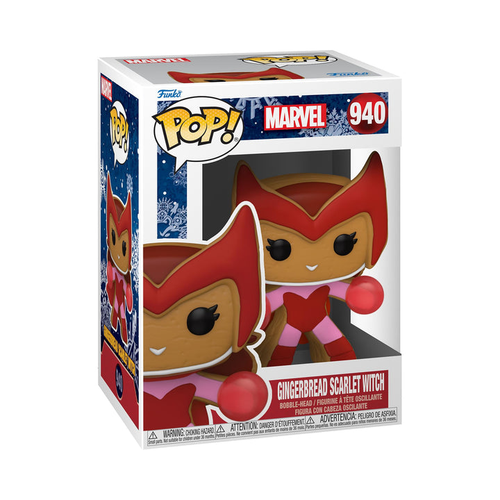 Gingerbread Scarlet Witch Marvel Holiday Funko POP! Vinyl Figure