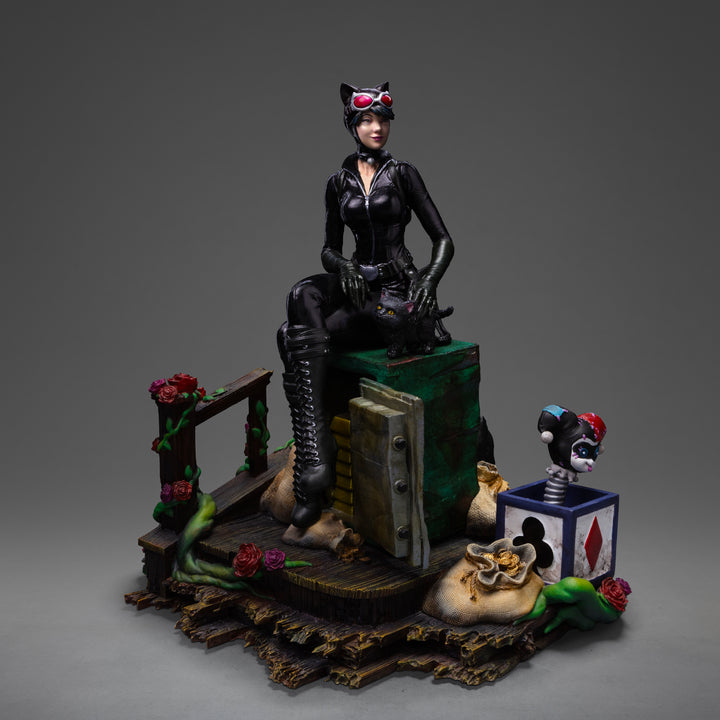 Iron Studios Gotham City Sirens Catwoman 1/10 Deluxe Art Scale Limited Edition Statue