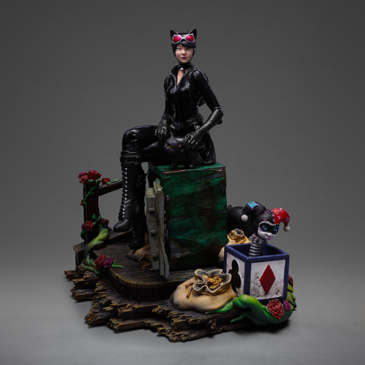 Iron Studios Gotham City Sirens Catwoman 1/10 Deluxe Art Scale Limited Edition Statue