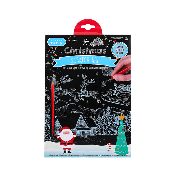 Christmas Scratch Art Set collectible from PoundFun