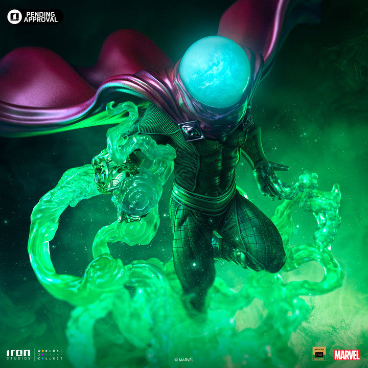 Iron Studios Marvel Spider-Man vs Villains Battle Diorama Series Mysterio 1/10 Deluxe Art Scale Limited Edition Statue