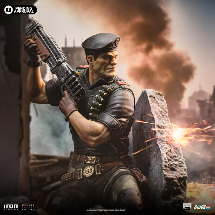 Iron Studios Flint G I Joe Art Scale Statue Limited Edition 1 10 Scale