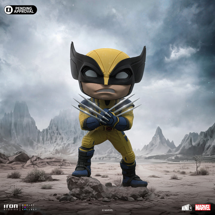 Iron Studios Deadpool & Wolverine MiniCo Figure Wolverine