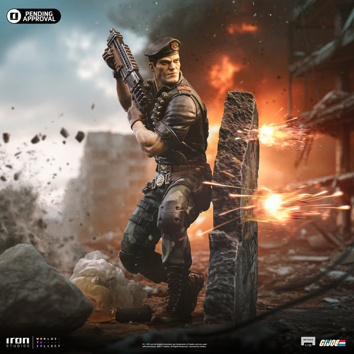 Iron Studios Flint G I Joe Art Scale Statue Limited Edition 1 10 Scale