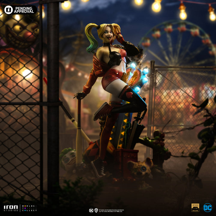 Iron Studios DC Comics Harley Quinn (Gotham City Sirens) 1/10 Scale Limited Edition Deluxe Statue