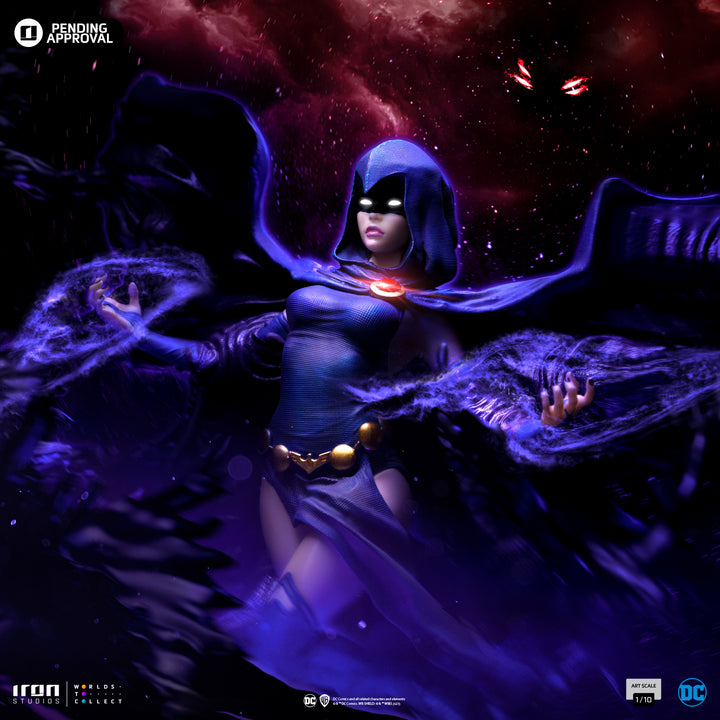 Iron Studios DC Comics Raven 1/10 Art Scale Limited Edition Statue