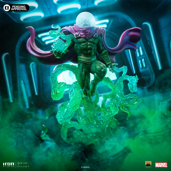 Iron Studios Marvel Spider-Man vs Villains Battle Diorama Series Mysterio 1/10 Deluxe Art Scale Limited Edition Statue