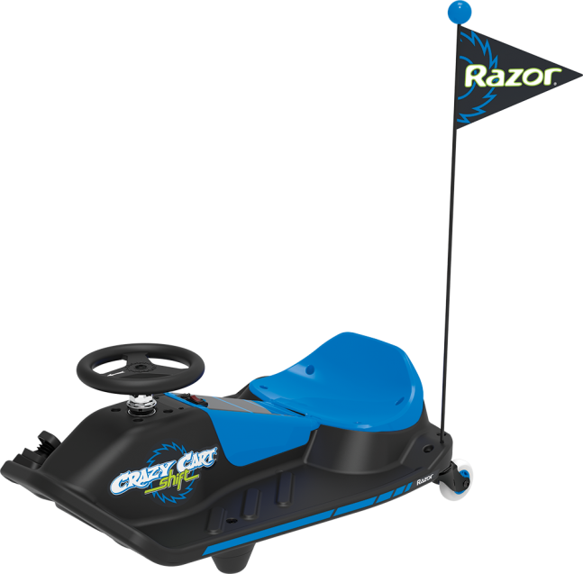 Razor Crazy Cart Shift Blue/Black 12 Volt