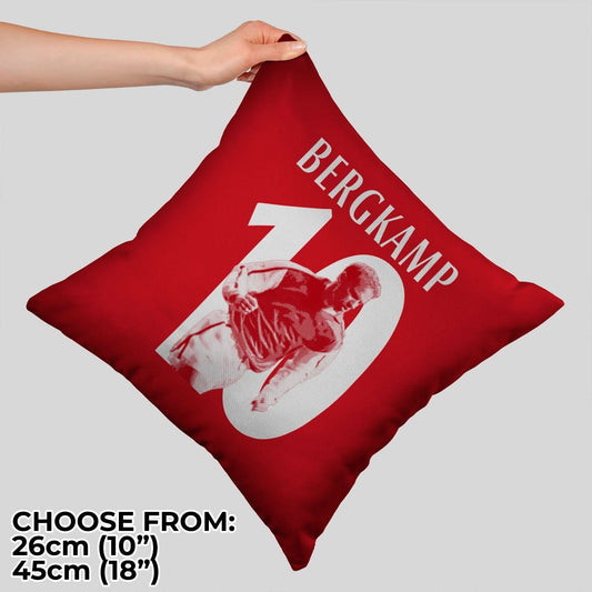 The Gooners Bergkamp 10 - Cushion - Two Sizes, alternate view