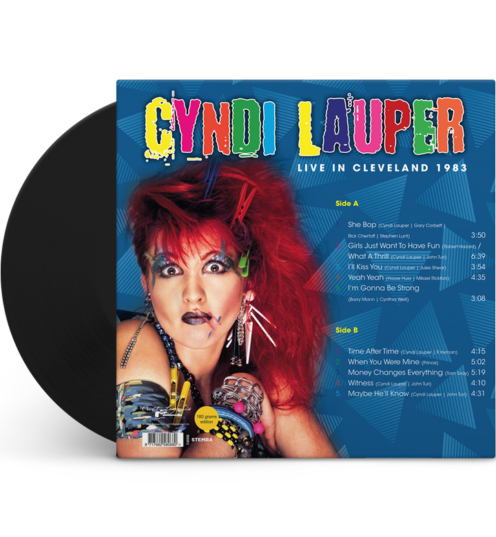 Cyndi Lauper – Live in Cleveland, 1983 (12-Inch Album on 180g Vinyl)