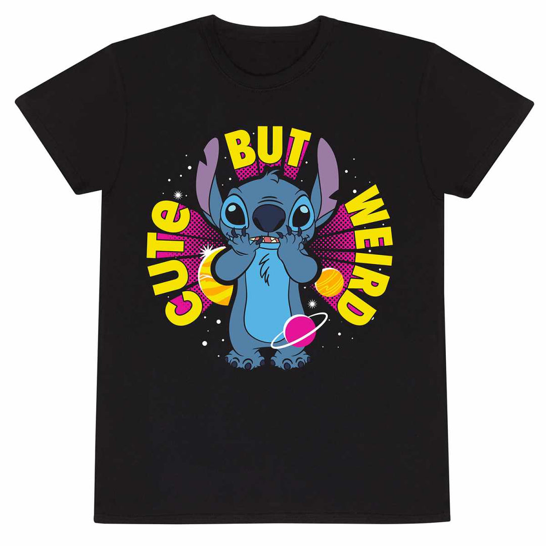Disney Stitch Cute But Weird Unisex Adults T-Shirt
