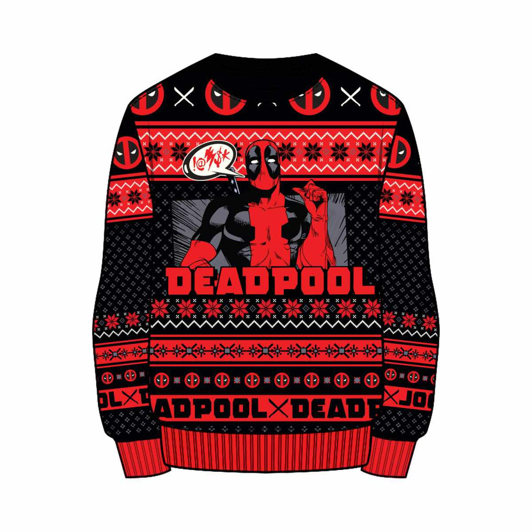 Deadpool Show Off Adult Knitwear Unisex Adults Knitwear
