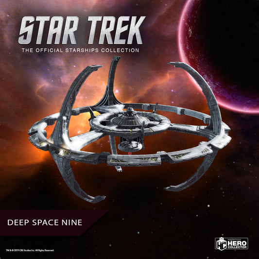 Deep Space 9 DS9 Model Die-cast Ship SPECIAL ISSUE (Eaglemoss / Star Trek), alternate view