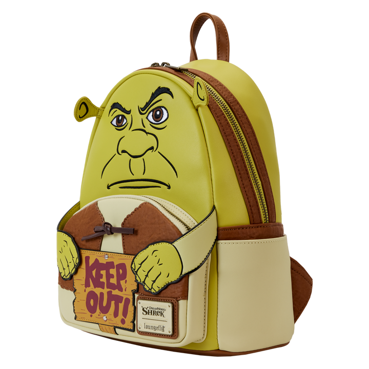 Loungefly Dreamworks Shrek Keep Out Cosplay Mini Backpack