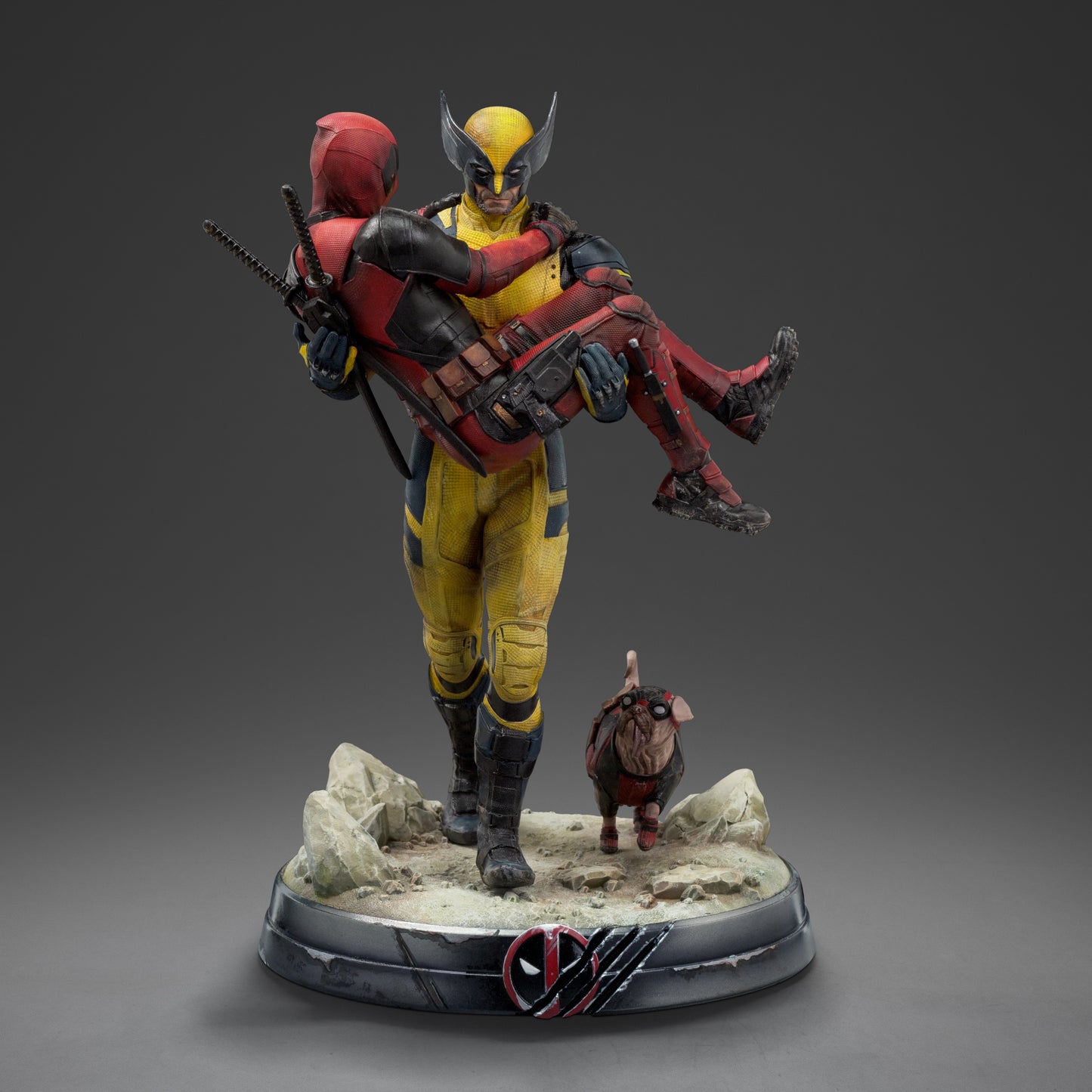 Iron Studios Marvel Deadpool 3 Deadpool & Wolverine 1/10 Deluxe Art Scale Limited Edition Statue *Exclusive