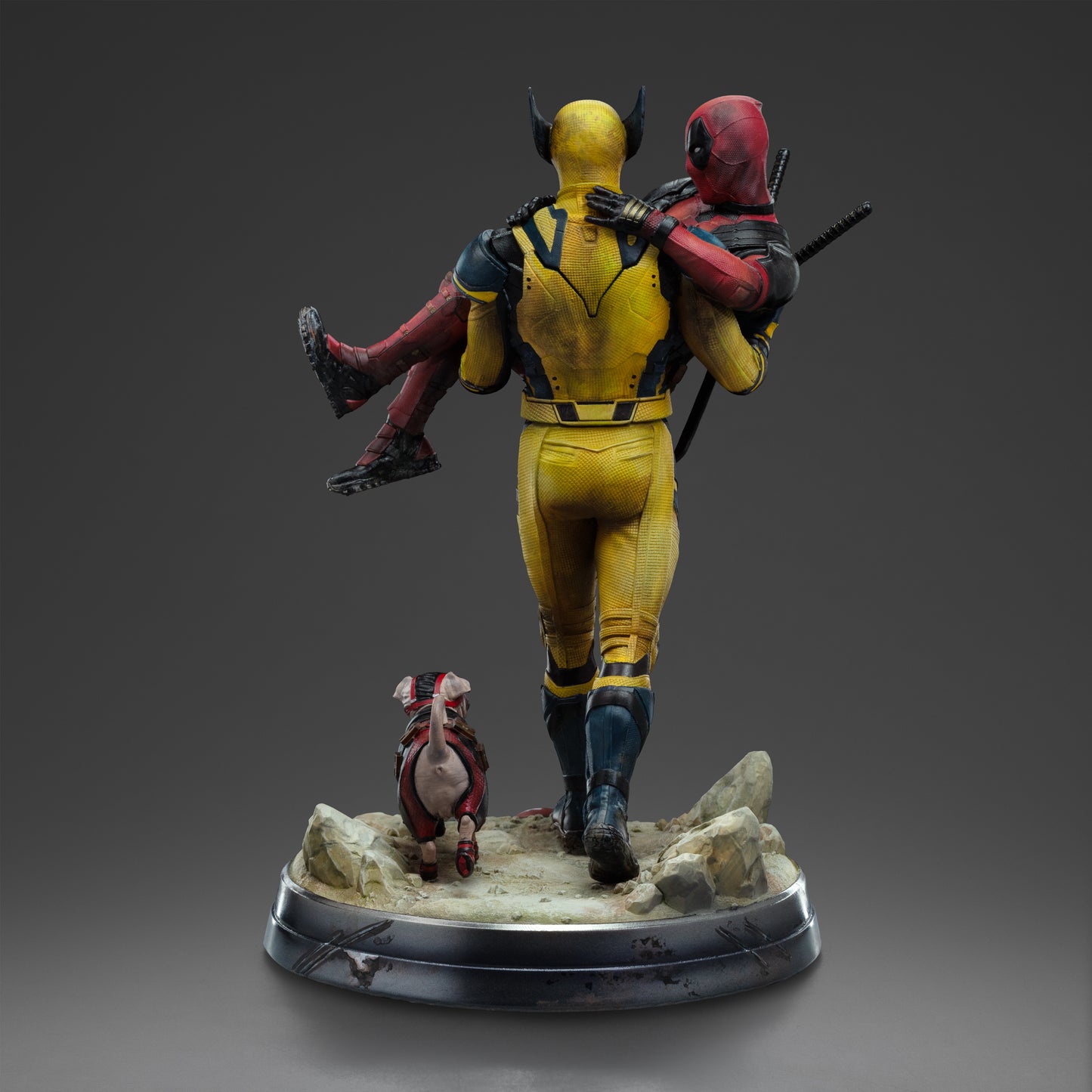 Iron Studios Marvel Deadpool 3 Deadpool & Wolverine 1/10 Deluxe Art Scale Limited Edition Statue *Exclusive