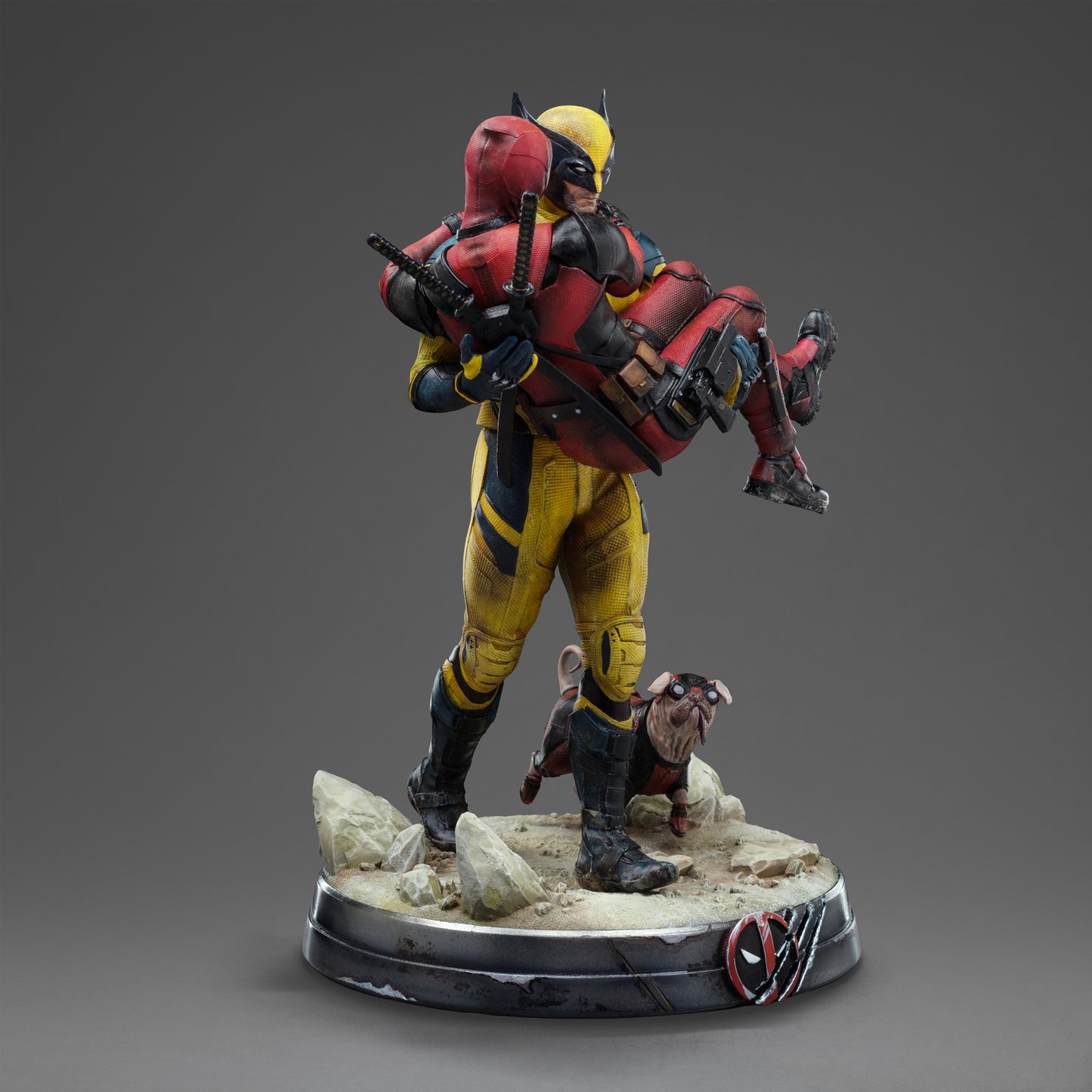 Iron Studios Marvel Deadpool 3 Deadpool & Wolverine 1/10 Deluxe Art Scale Limited Edition Statue *Exclusive