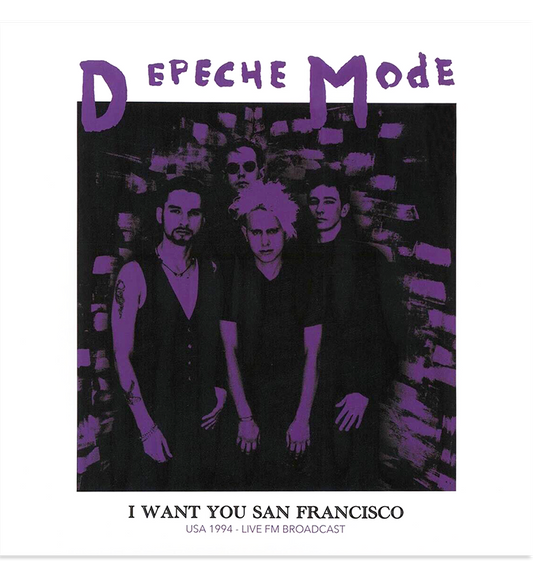 Depeche Mode – I Want You San Francisco: Live 1994 (Limited Edition 12-Inch Album on Turquoise Vinyl), alternate view