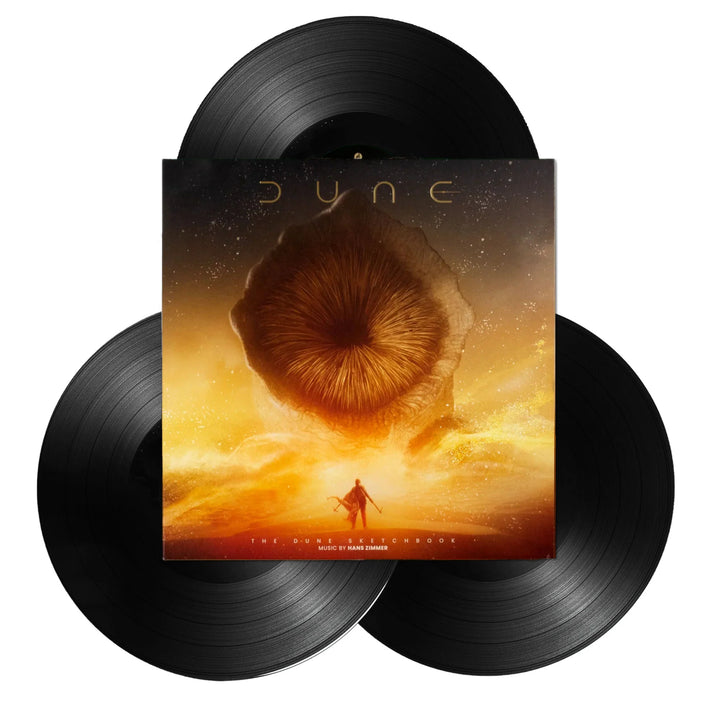 Official The Dune Sketchbook Music From The Soundtrack By Hans Zimmer Vinyl 3xLP