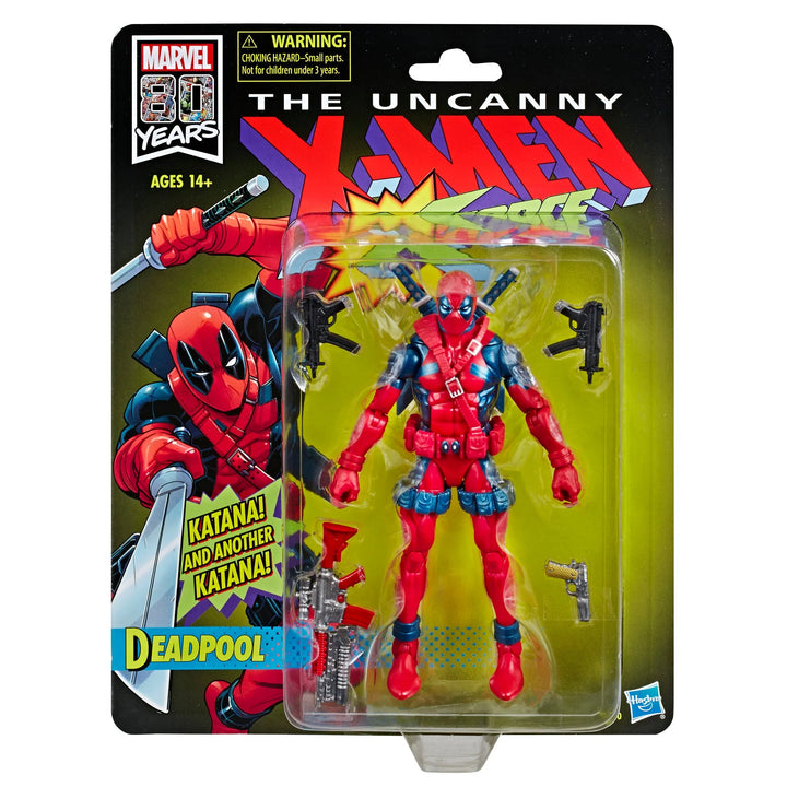 Marvel 80th Anniversary Legends Series Deadpool 6" Action Figure