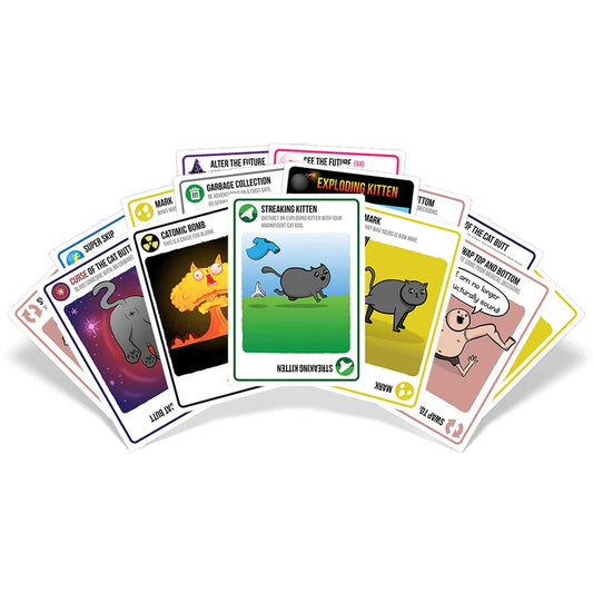 Exploding Kittens: Streaking Kittens, alternate view