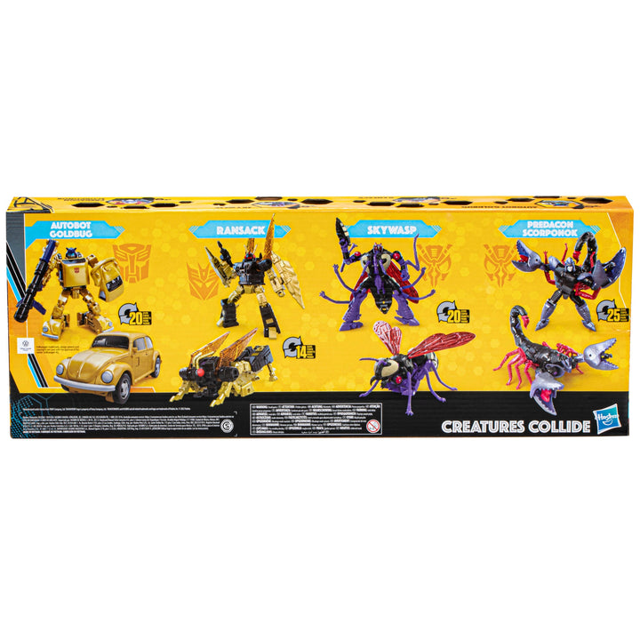 Transformers Buzzworthy Bumblebee Creatures Collide Multipack