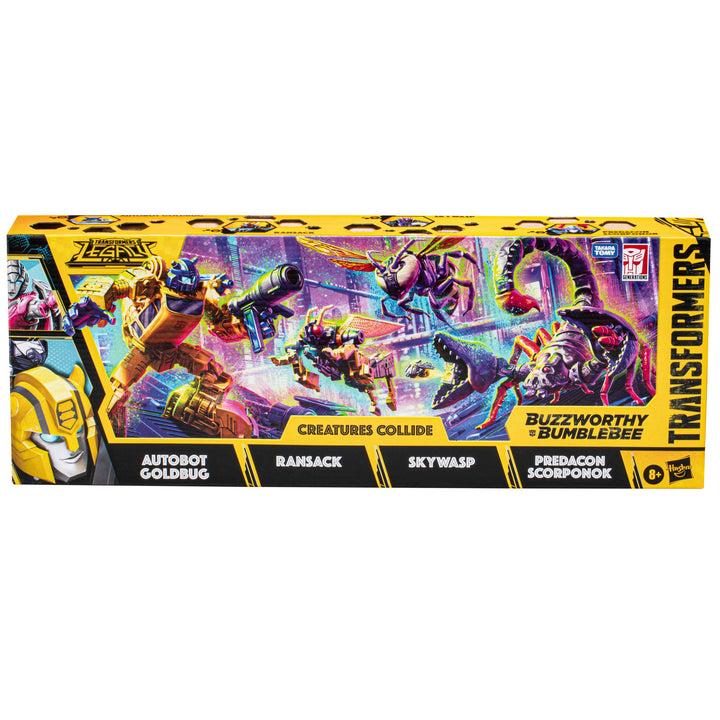 Transformers Buzzworthy Bumblebee Creatures Collide Multipack