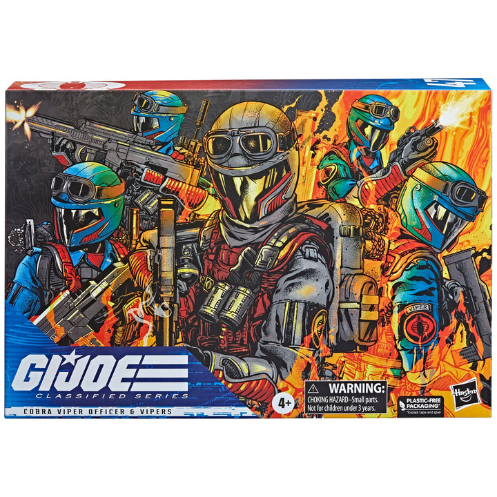 G.I. Joe Classified Series Cobra Viper Officer & Vipers Action Figures