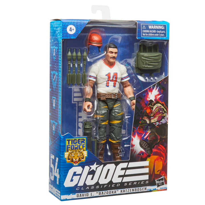 G.I. Joe Classified Series Tiger Force David L. “Bazooka” Katzenbogen Action Figure