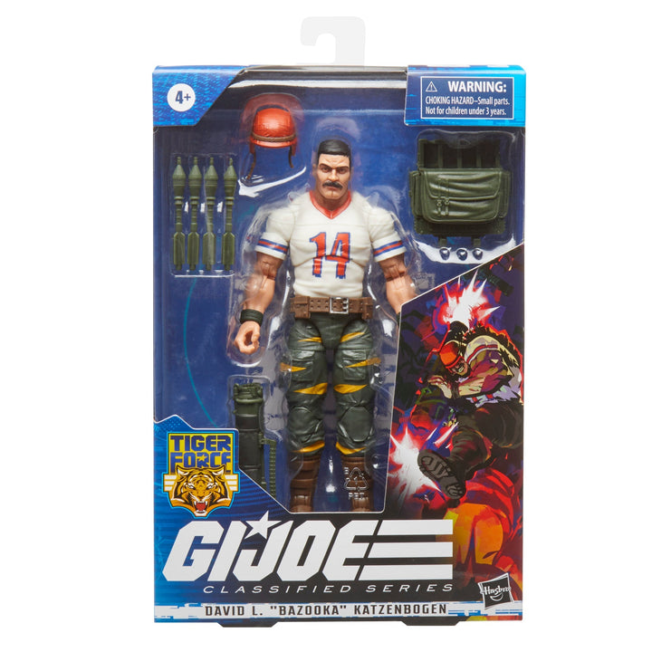 G.I. Joe Classified Series Tiger Force David L. “Bazooka” Katzenbogen Action Figure