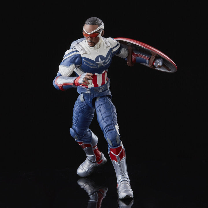 Marvel Legends Captain America Sam Wilson and Captain America Steve Rogers