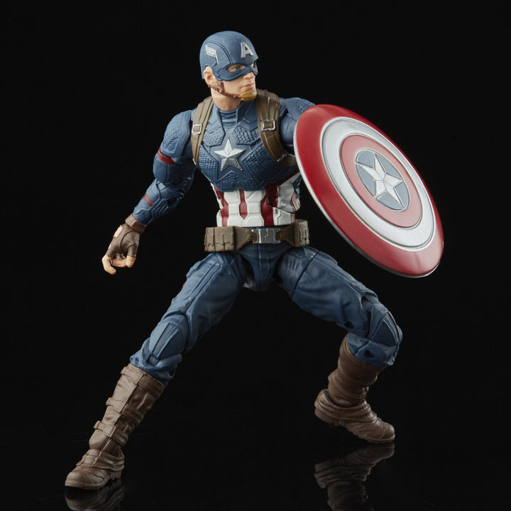 Marvel Legends Captain America Sam Wilson and Captain America Steve Rogers