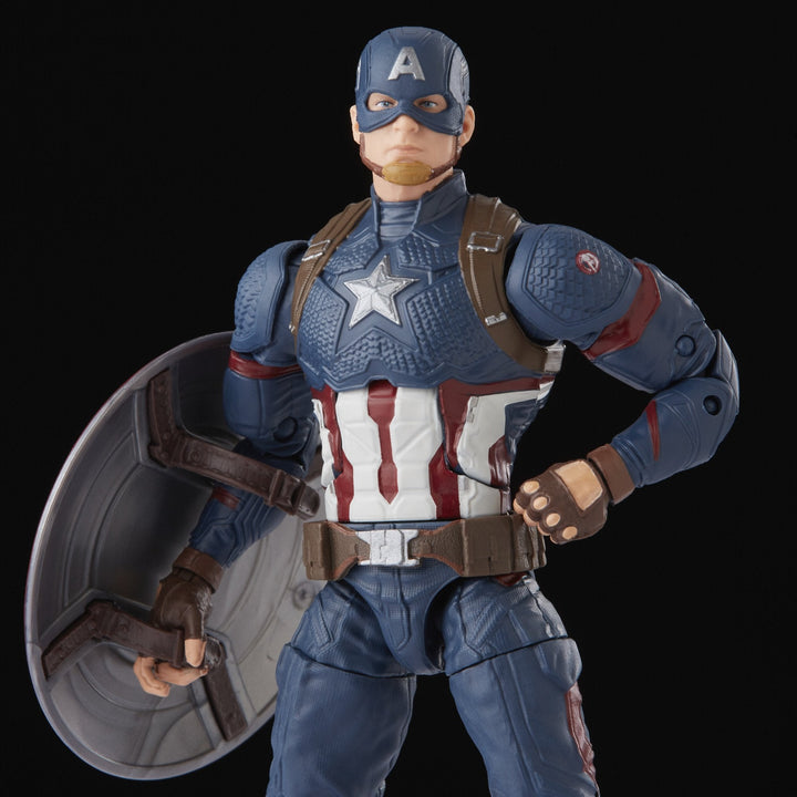 Marvel Legends Captain America Sam Wilson and Captain America Steve Rogers