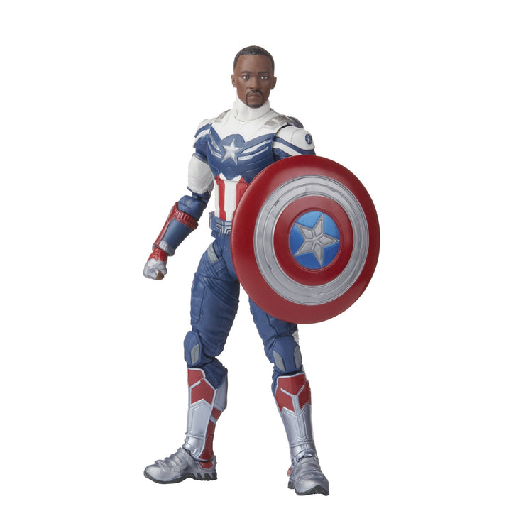 Marvel Legends Captain America Sam Wilson and Captain America Steve Rogers