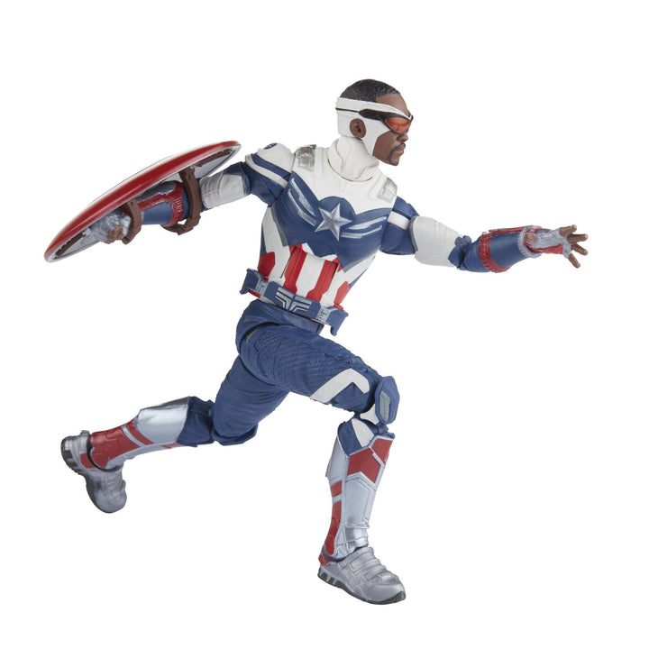 Marvel Legends Captain America Sam Wilson and Captain America Steve Rogers