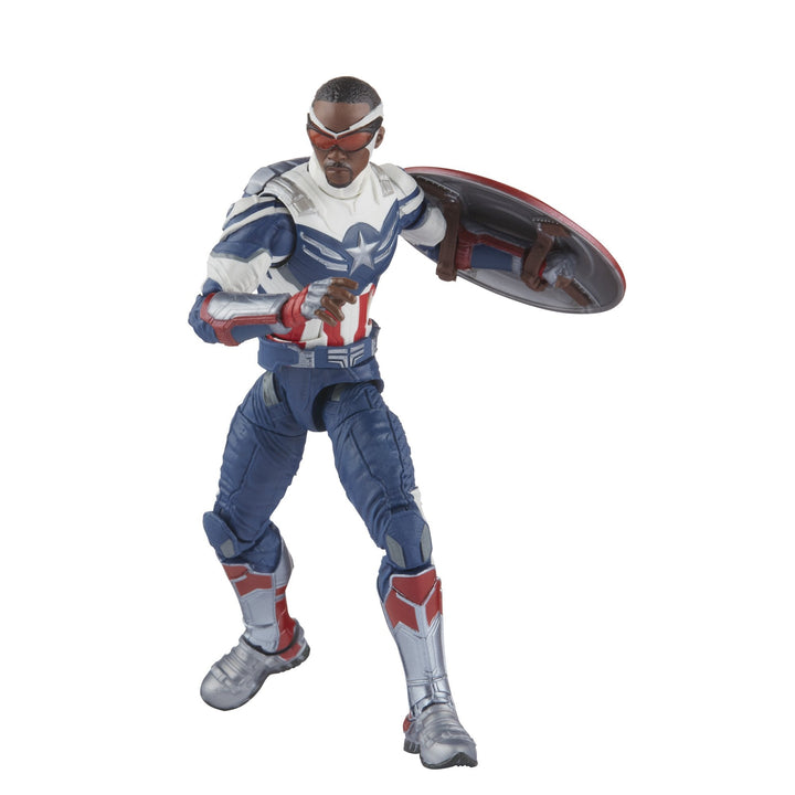Marvel Legends Captain America Sam Wilson and Captain America Steve Rogers