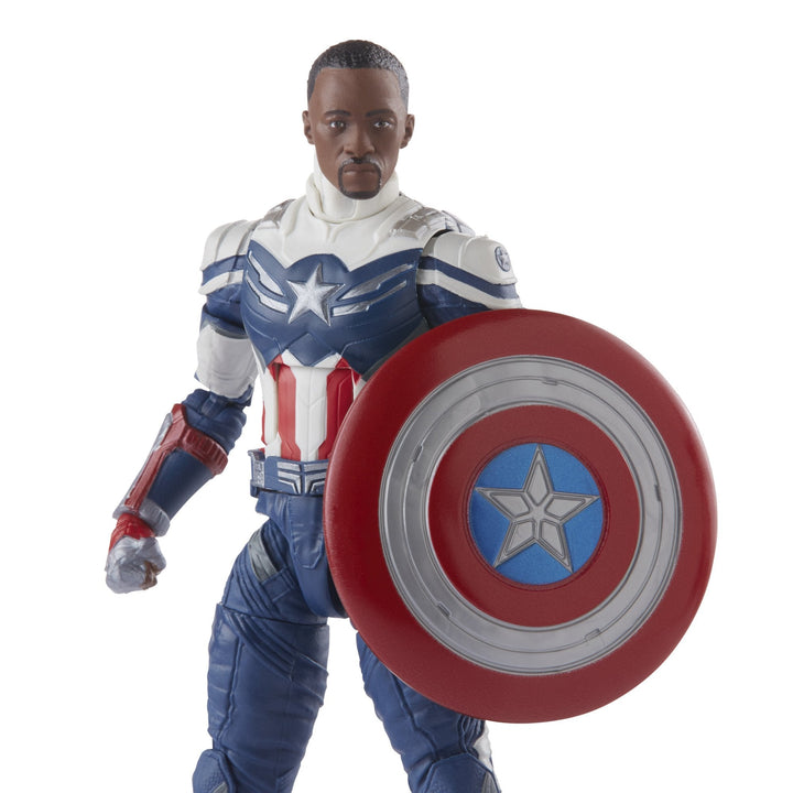 Marvel Legends Captain America Sam Wilson and Captain America Steve Rogers