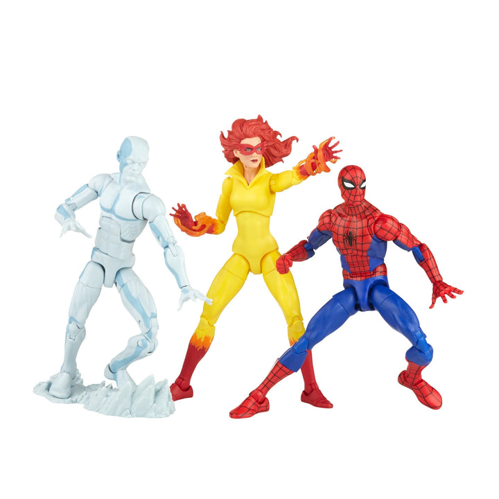 Marvel Legends Series Spider-Man and His Amazing Friends 3 Pack 6" Action Figures