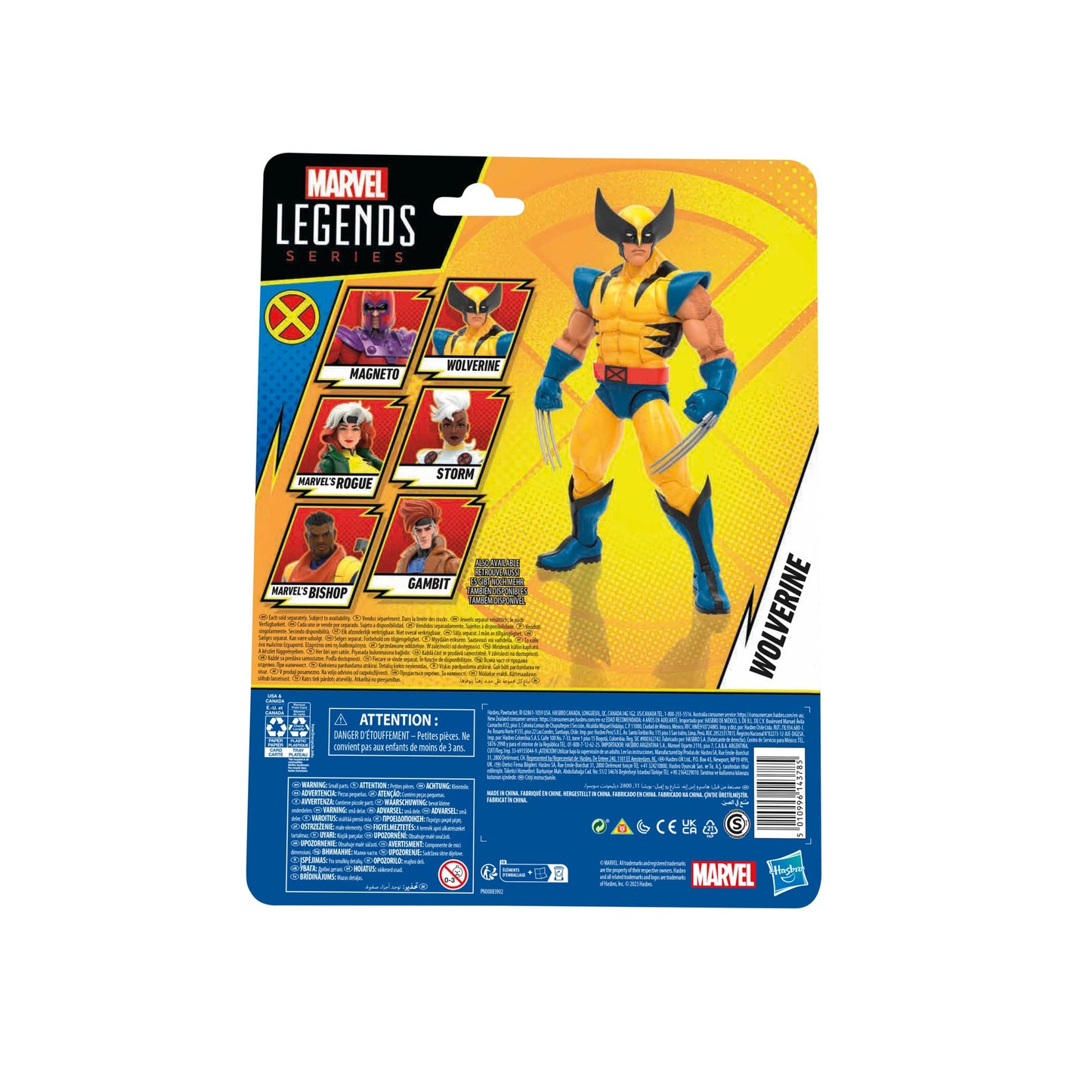 Marvel Legends Retro Series X-Men ‘97 Wolverine Action Figure