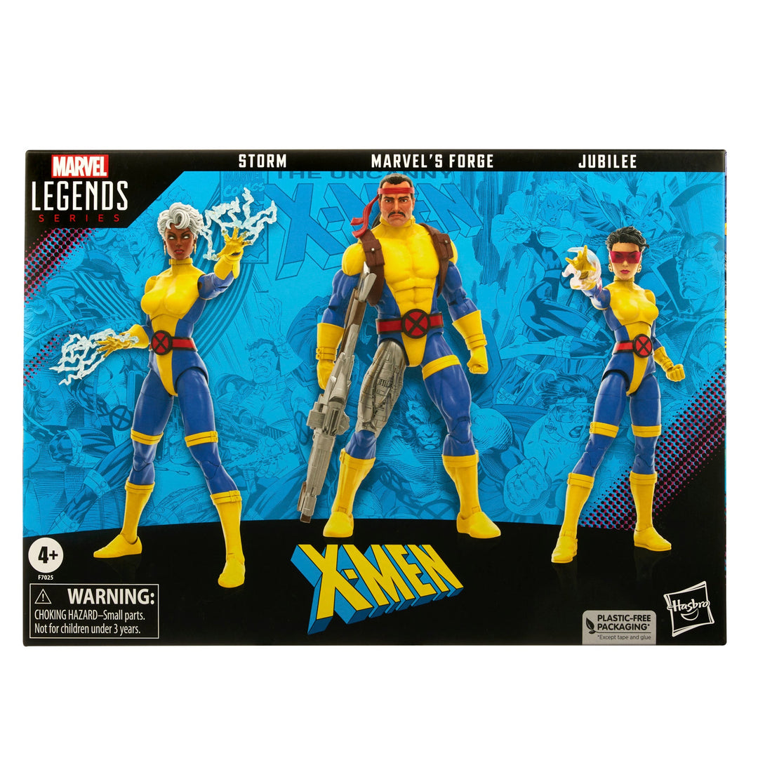 Marvel Legends Series: Marvel’s Forge, Storm, & Jubilee Action Figures