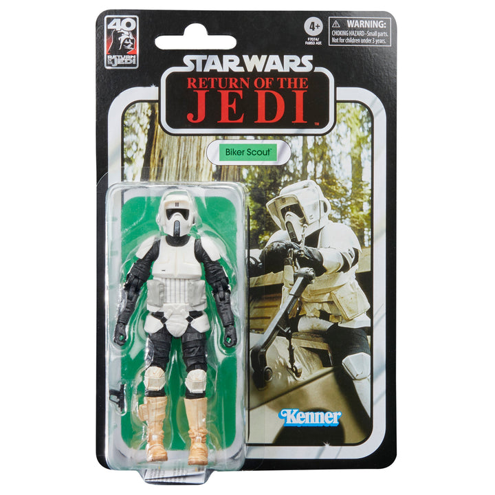 Star Wars The Black Series 40th Anniversary Return of the Jedi Biker Scout