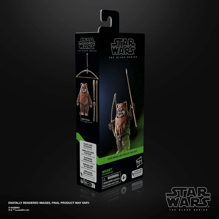 Star Wars The Black Series Wicket W. Warrick 6" Action Figure