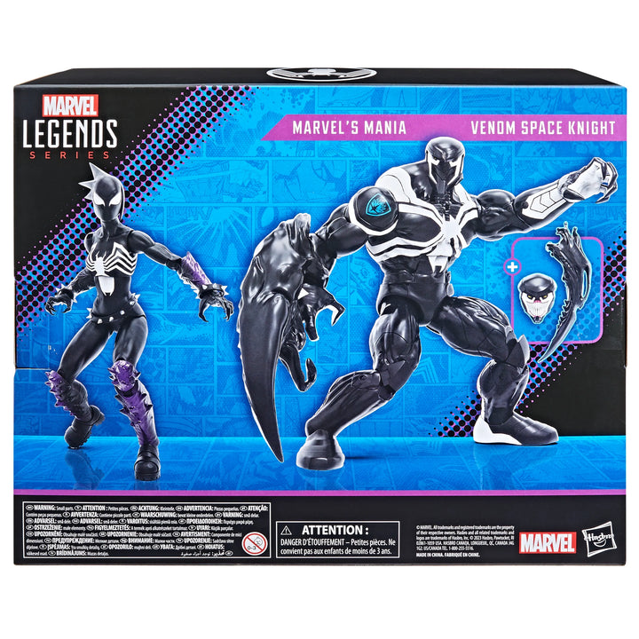 Marvel Legends Series Venom Space Knight and Marvel's Mania 6" Action Figures