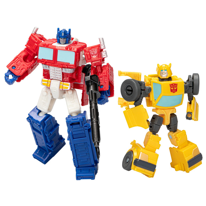 Transformers Legacy Evolution Core Class Optimus Prime & Bumblebee 2 Pack Action Figures