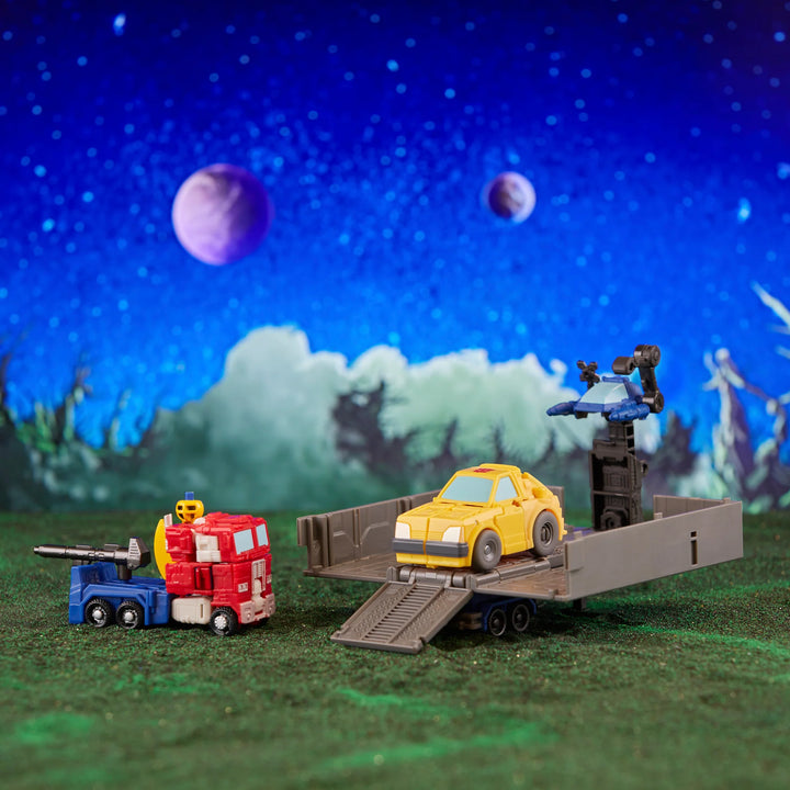 Transformers Legacy Evolution Core Class Optimus Prime & Bumblebee 2 Pack Action Figures