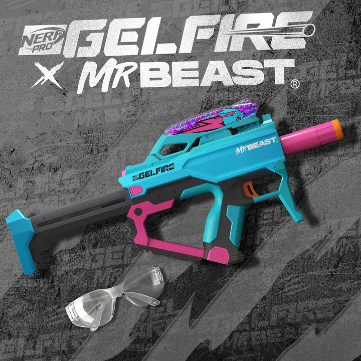 Mr Beast x Nerf Pro Gelfire Mythic Blaster