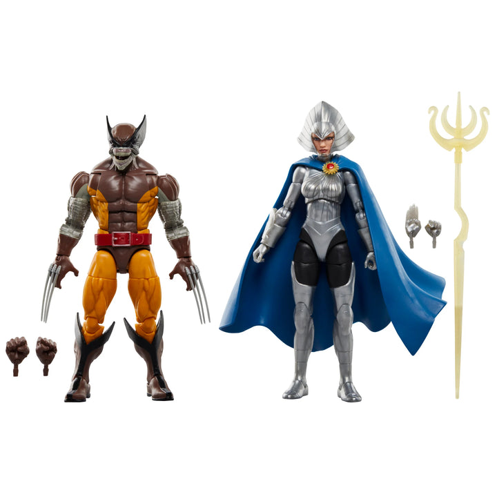 Marvel Legends Series Wolverine and Lilandra Neramani 2-Pack 6" Action Figures