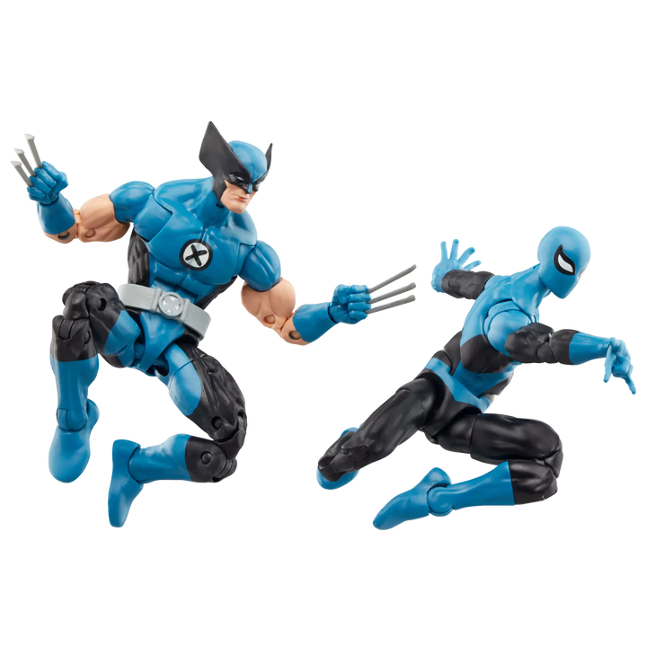 Marvel Legends Fantastic Four Wolverine and Spider-Man Action Figures